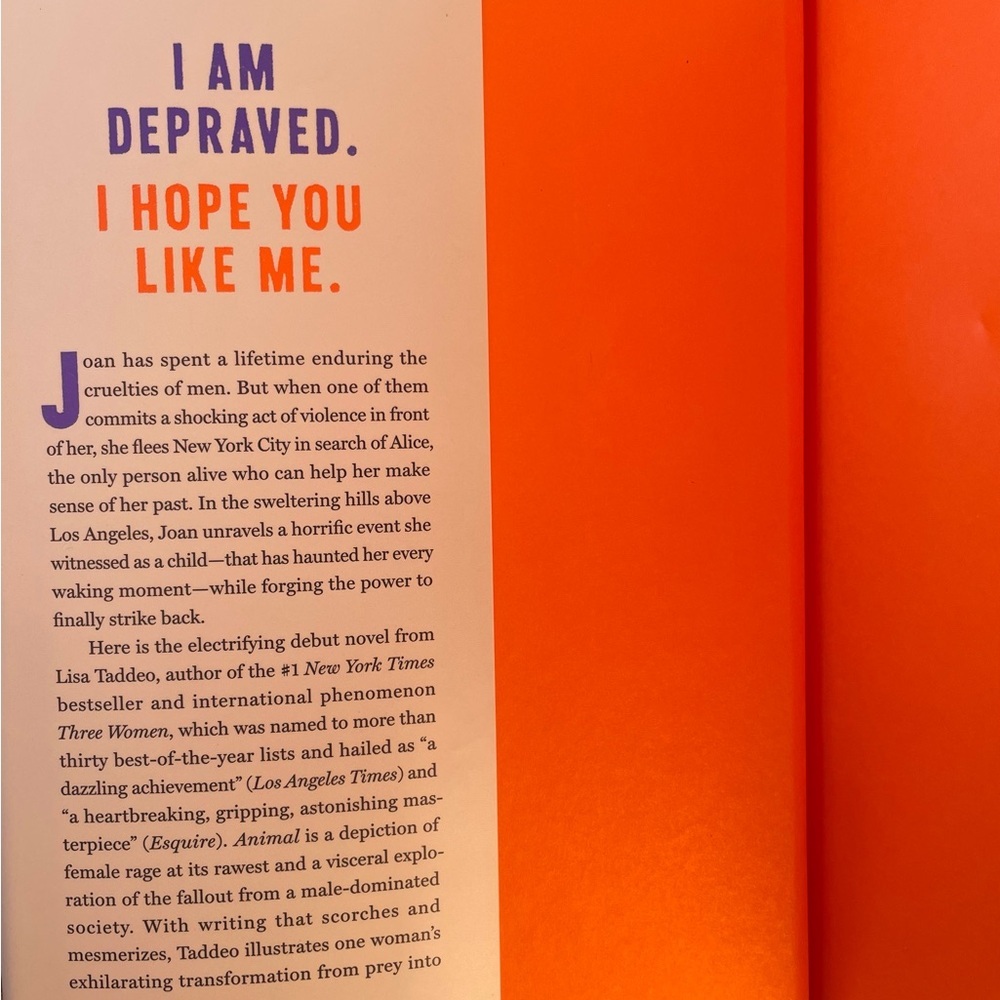 'A Novel ANIMAL
By Lisa Taddeo - Picture 3 of 4